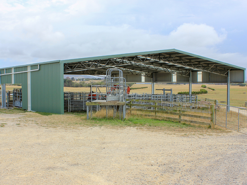 Stockyard and Feed Pad Cover Bairnsdale Engineering