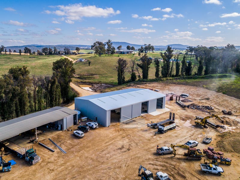 industrial machinery shed