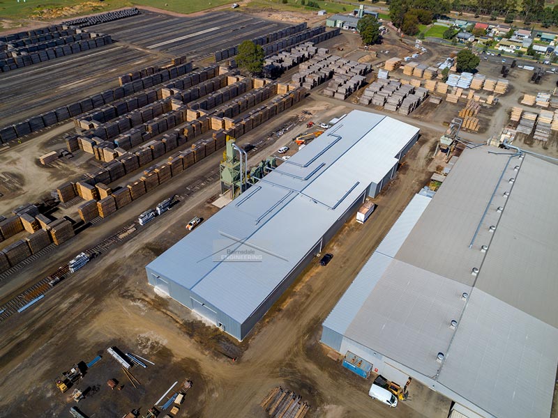 ASH Timber Industrial shed