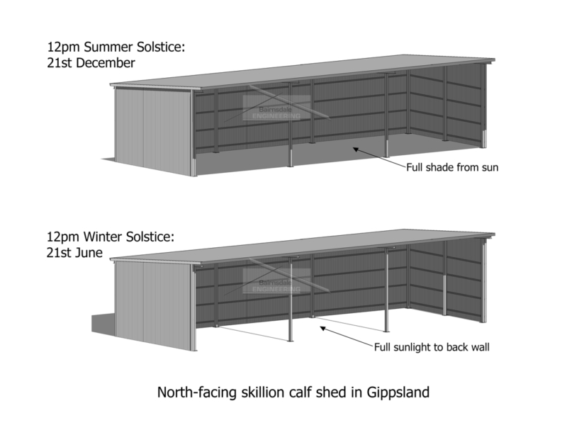 Bairnsdale Engineering calf sheds