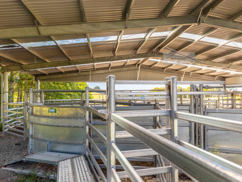 Hot dip galvanized stock cover