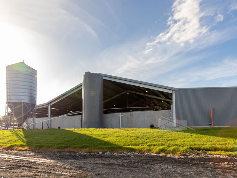 dairy with awnings