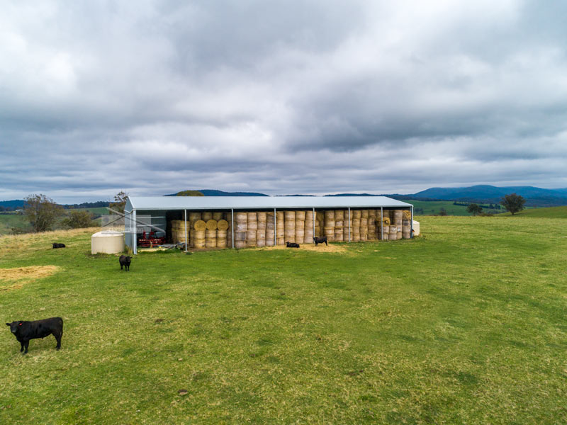 Sub-alpine hay shed